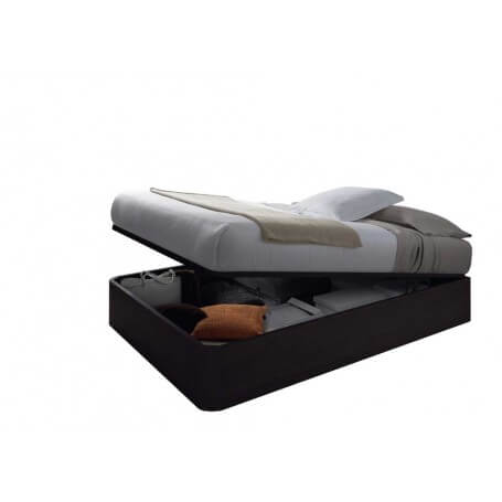 Canapé + somier (135x190) modelo Sleep Black