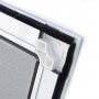 Mosquitera fija aluminio vista interior puntogar