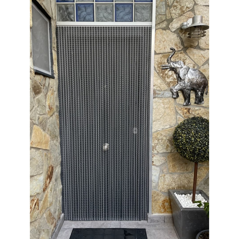 Cortina para Puertas de Exterior Aluminio Krismar - Cortina Antimosca