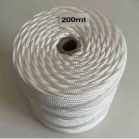 200 metros Cuerda de Nylon blanco para persianas cadenilla