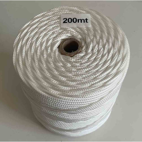200 metros Cuerda de Nylon blanco para persianas cadenilla
