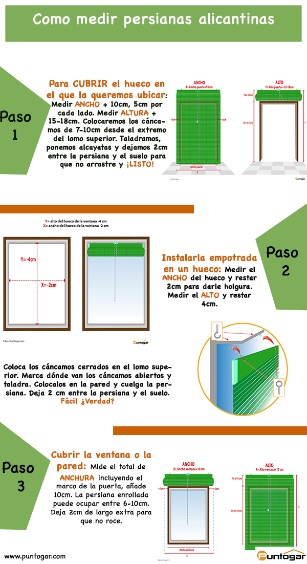 Cómo elegir una persiana en 10 pasos
