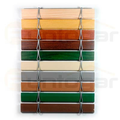 lamas de colores persiana alicantina de madera vjcp puntogar